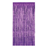 Cortina Halloween Roxo 1m X 2m