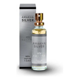 Perfume Masculino Silver Amakha Paris 15ml Para Bolsa Bolso