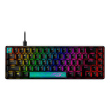 Teclado Mecánico Hyperx Alloy Origins 65 Rgb Compacto Aqua