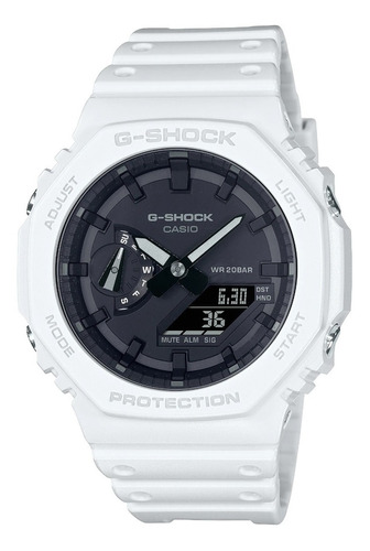 Reloj Casio Gshock Ga-2100-7a Antigolpes Sumergible Luz 