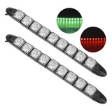 Par De Barras De Luz Led Dc12v 4.5 W Ip66 Signal Bow Strip