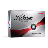 Pelota De Golf Titleist Pro V1x - White / Números Altos Color Blanco