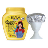 Amidinho Milho Kids Skala Mascara Vegana 1kg +gorro Aluminio