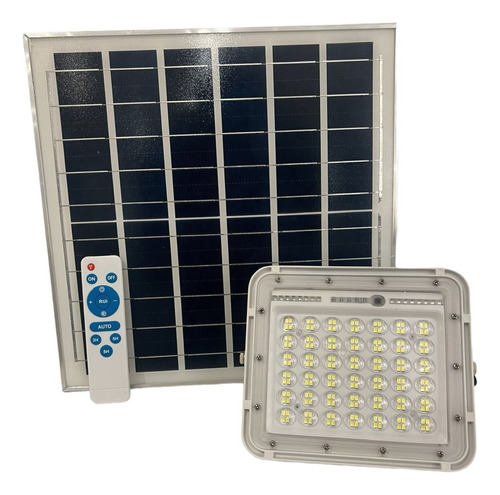 Reflector Led Solar Led 100w Con Panel  Ip 66 