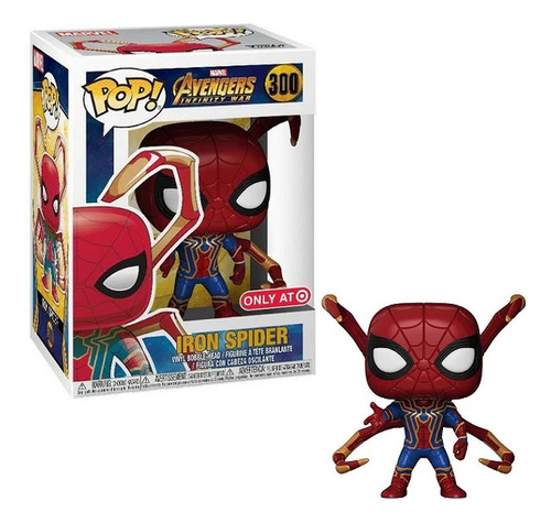 Funko Pop# 300  Iron Spider Only At Target