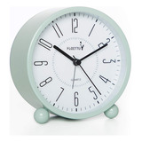 Floittuy Reloj Despertador Sper Silencioso De 5 Colores, Rel