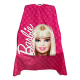 Capa Para Barbero Premium Marca Bitöl Diseño Barbie