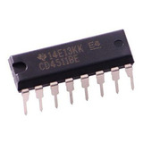 Cd4511 4511 Hcf4511 Bcd To Seven Segment Latch/decoder/drive