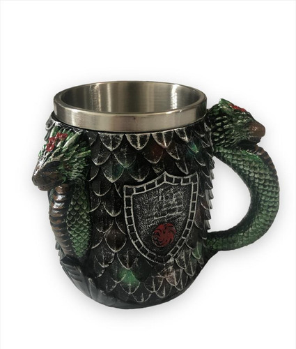 Taza Tarro Forma De Calavera Gótica Medieval Varios Modelos