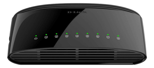 Switch D-link Gigabit Ethernet Dgs-1008g, 8 Puertos 1000mbps