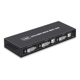 Dvi Kvm Switch Dos En Una Salida 4k Dos Computadoras Compart