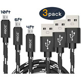 Cable Micro Usb 3pack Compatible Con Moto G5 Plus, G5s Plus,