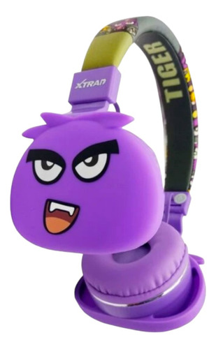 Fone De Ouvido Infantil Sem Fio Bluetooth Monster Jogos