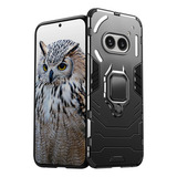 For Nothing Phone (2a) Ring Stand Hard Shockproof Armor Case