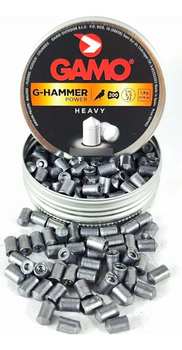 Lata De Diabolos Gamo G-hammer Power X 200 Calibre 5,5