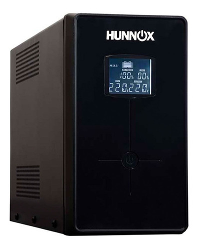 Ups Estabilizador Hunnox 850va Metal Pc Display Lcd Usb *