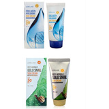 Protector Solar, Aloe Vers Y Colageno Spf50+ Pa+++ 70ml_2pz