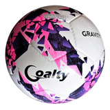 Goalty Pelota De Futbol - Gravity N5 Lila Rosa