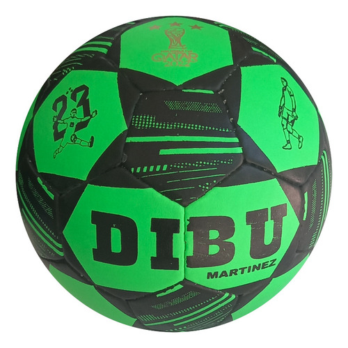 Pelota Futbol 11 Dibu Martinez Mundial/  N°5, Peso  Prof.