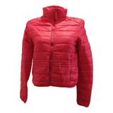 Campera Mujer Inflable Cuello Alto Dama