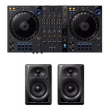 Controlador Dj Pioneer Ddj-flx6 + Monitores Pioneer Dm-40