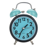 Reloj Despertador Alarma Doble Campana Vintage Retro Clasico