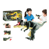 Pistola Dinosaurio Rex Zaza Movimiento Y Sonido T Rex 28 Cm