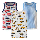 Huaer & Toddler - Camiseta Sin Mangas Para Nino (2-3 Uni