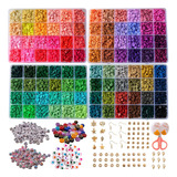 Kit Hacer Pulseras De Encanto   De Arcilla, 12800 Pieza...