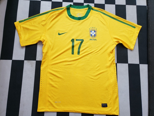 Camisa Brasil De Jogo 2010 Oficial #titular #17