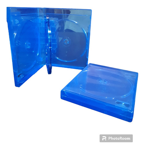 Cajas Blu Ray 4 Discos Cuádruples X5  Unid.