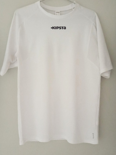 Remera Kipsta Importada Blanca Talle L