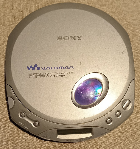 Discman Sony, Modelo D-e351. Funcionando. 