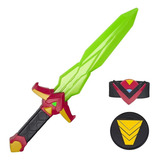 Brinquedo Power Players Espada Do Poder Do Axel Sunny 2174 Cor Verde