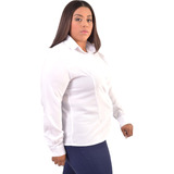 Camisa Feminina Manga Longa Camisa Plus Size