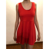 Vestido Muaa Rojo Microfibra Talle Xl 