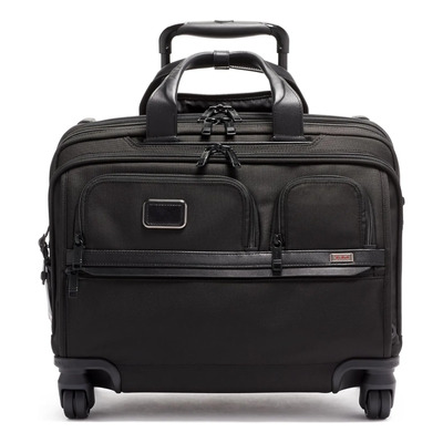 Maletín Para Portátil Alpha Deluxe Con 4 Ruedas Negro N/a 1