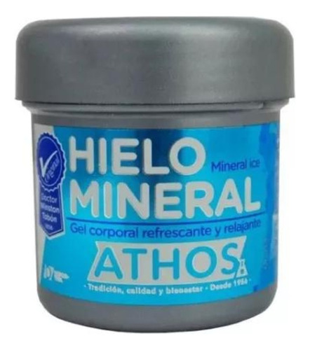 Gel Hielo Mineral Athos - Refresca - Relaja × 100g