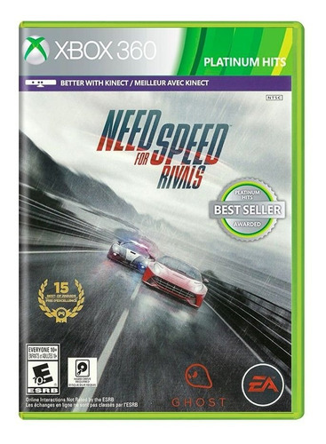 Need For Speed Rivals Xbox 360 - Ea - Novo Lacrado