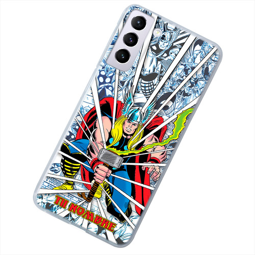 Funda Para Galaxy Thor Personalizado Con Tu Nombre