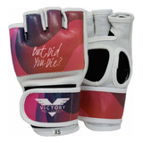 Guantes De Boxeo Para Mujer, De Piel Sintética, Sin Dedos,.