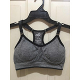 Top Deportivo Puma Chica Gris