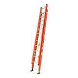 Escalera Extension Fibra 20 Pasos / 6.0 Mts 114 Kg & Bincha