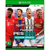 Pes 2021 Xbox One Mídia Física Novo Lacrado Português