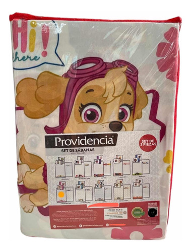 Sabana Paw Patrol Niña Individual Providencia