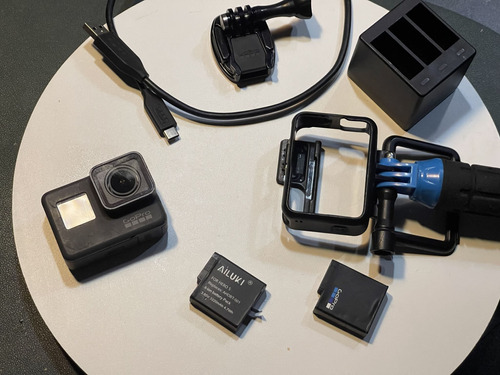 Gopro Hero 6 Black + Acessorios (dome Etc)