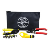 Kit De Instalacion De Cable Coaxial Con Estuche Klein Tools