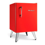 Heladera Frigobar Whirlpool Retro 76 Lts Roja Wra09r1