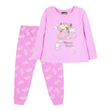 Pijama Niña Minnie Ballet Morado Disney