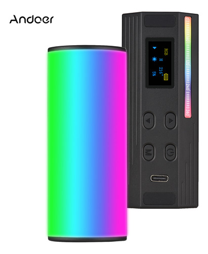 Lámpara De Fotografía Trípode Mini Rgb W100rgb Strap Fill Le